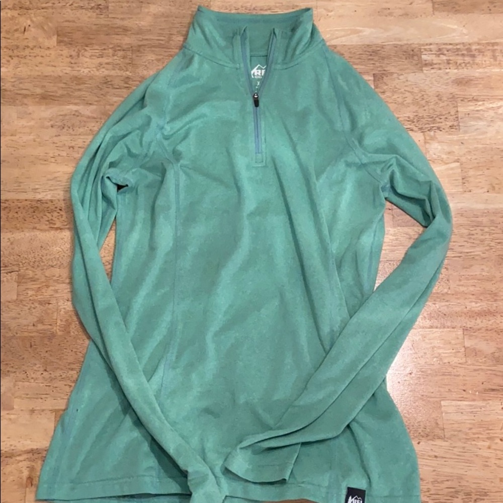 REI Womens 3/4 zipper pullover